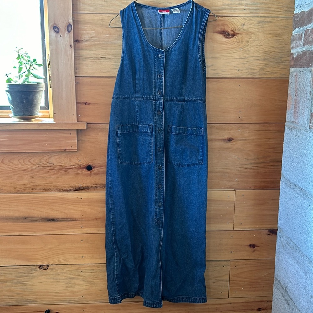 Vintage LL Bean Denim Dress